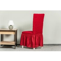 Пледы, покрывала Софатэкс КПС-1 с оборкой 00877 (бордовый)