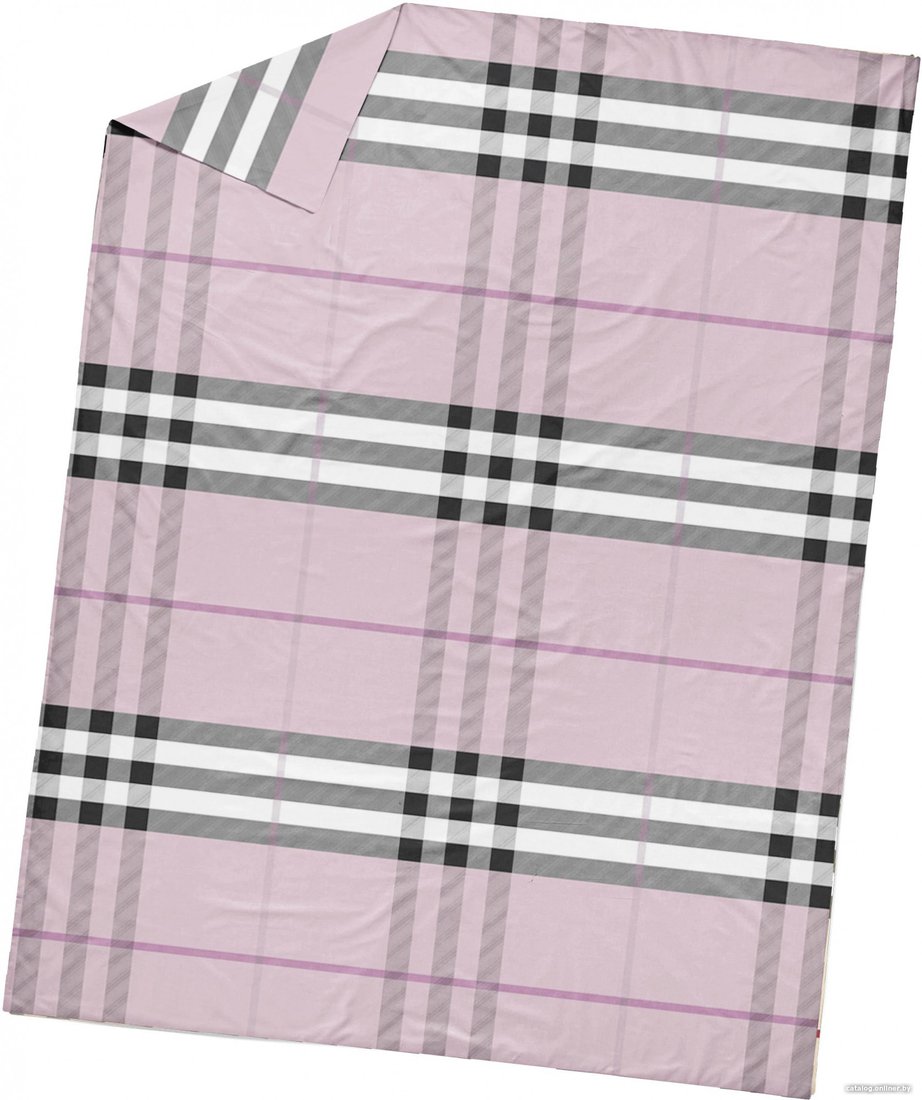 Простыня Samsara Burberry 145Пр-16 (розовый)