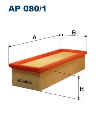 

Воздушный фильтр Filtron AP0801