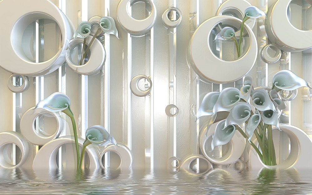 

Фотообои Vimala 3D Каллы 270x400