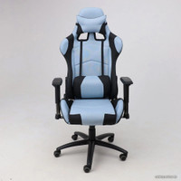 Игровое (геймерское) кресло AksHome Savage (черный/голубой)