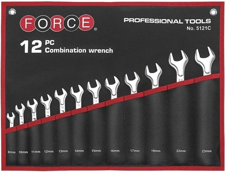 

Набор ключей Force 5121SC (12 предметов)