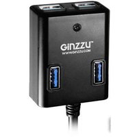 USB-хаб Ginzzu GR-384UAB