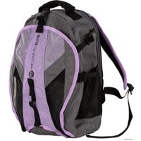 Спортивный рюкзак Powerslide Fitness 907084 (серый/розовый)