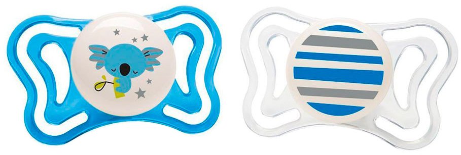 

Набор пустышек Chicco Physio Light Lumi 340728648