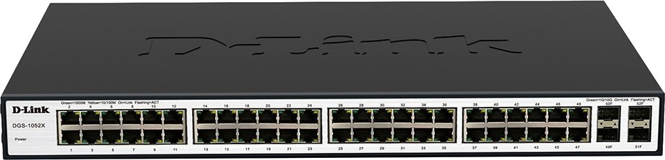 

Неуправляемый коммутатор D-Link DGS-1052X/A1A