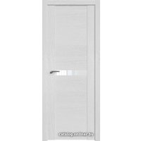 Межкомнатная дверь ProfilDoors 2.01XN L 50x200 (монблан, стекло Лак классик)