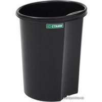 Корзина для бумаг Стамм КР11 (черный)