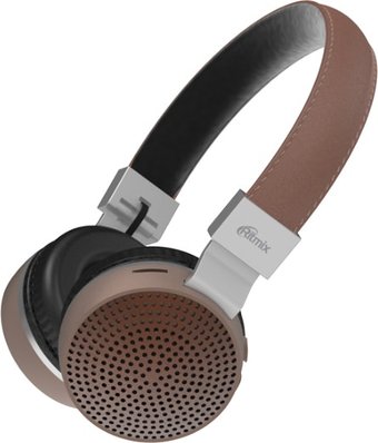 Наушники Ritmix RH-460BTH (коричневый)