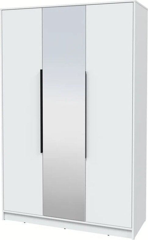 

Шкаф-купе Интерлиния Концепт КТ-Ш3з (белый платинум/белый платинум)