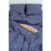 2-спальный комплект постельного белья с евро простыней Milanika Фиалка 2сп с европростыней (поплин г/к) в Пинске