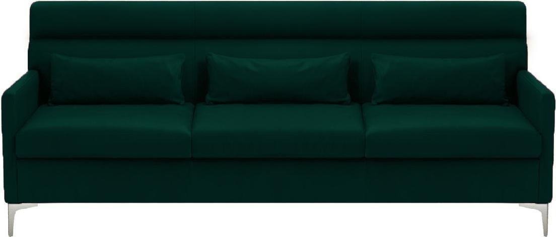 

Диван Brioli Отто трехместный (экокожа, L15 зеленый)