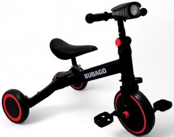 Bubago Split BG S-157-1 (черный/красный)