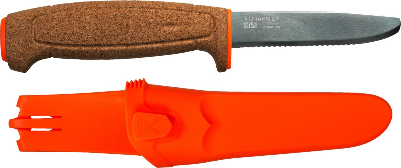 

Нож Morakniv Floating Serrated (оранжевый)