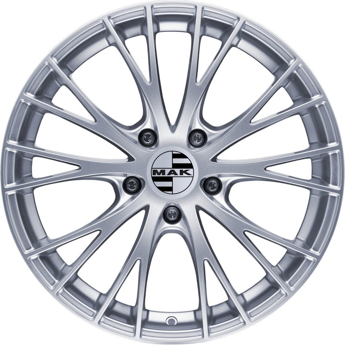 Литые диски MAK Rennen 21x10 5x112мм DIA 66.45мм ET 19мм Silver