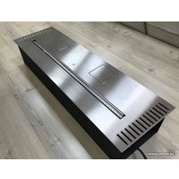 Биокамин ZeFire Automatic 700 с ДУ (металлик)