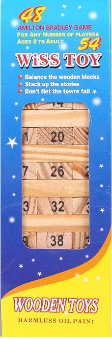 

Настольная игра Darvish Башня деревянная DV-T-2354