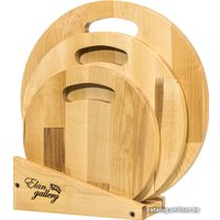 Набор разделочных досок Elan Gallery Круг с ручкой 570090
