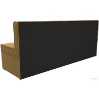 Диван Лига диванов Техас 340 (микровельвет желтый)