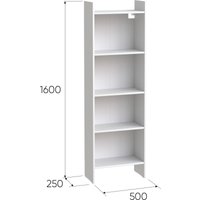 Стеллаж Mio Tesoro Мини 2.07.07.070.4 (серый)