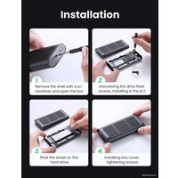 Бокс для накопителей M.2 Ugreen CM347 80554