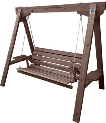 Садовые качели Wooden Story Мюнхен-1 (палисандр)