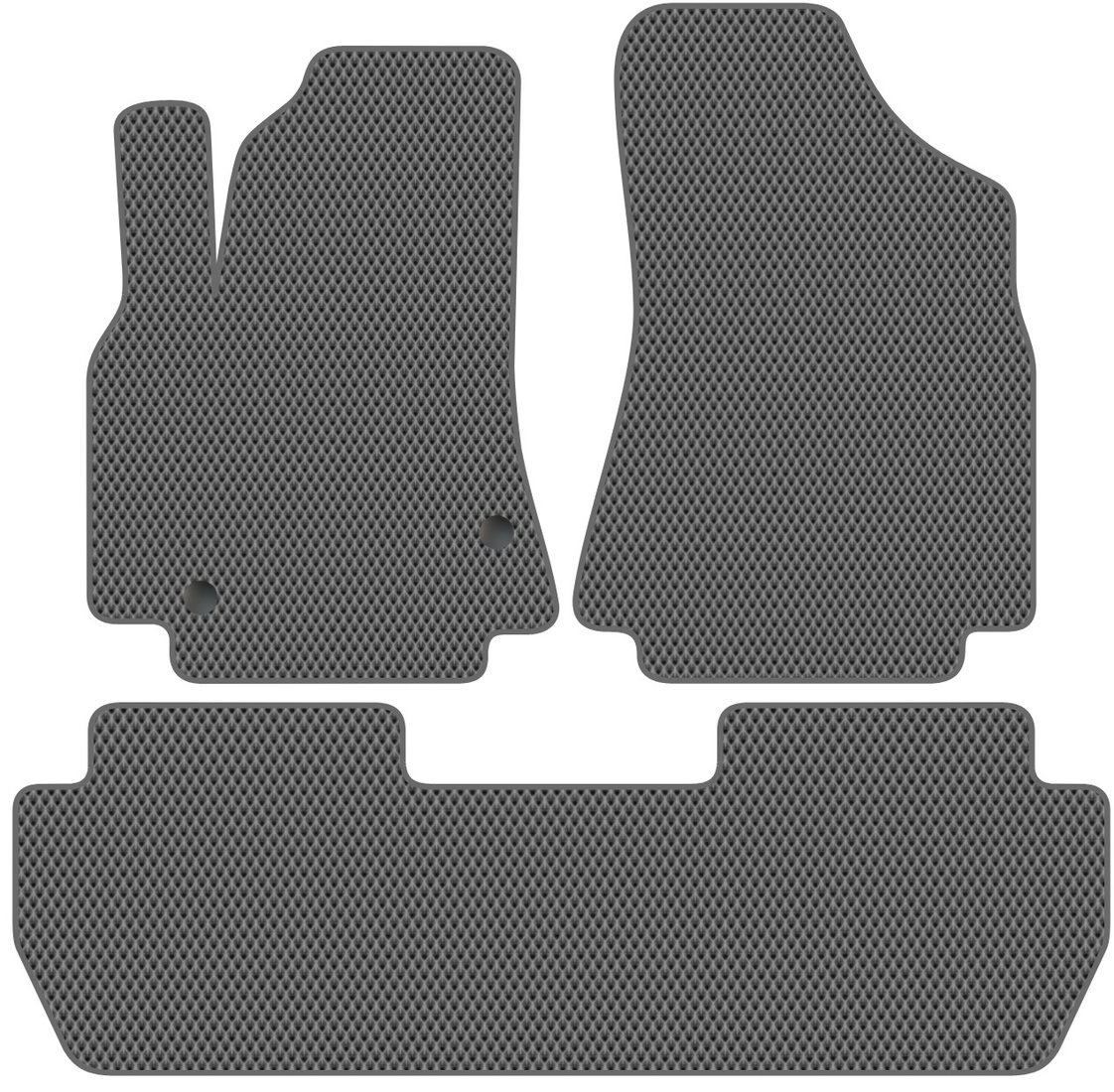 

Комплект ковриков для авто Alicosta Peugeot Partner Tepee (минивэн) 2008 - 2015 (серый, ромб)