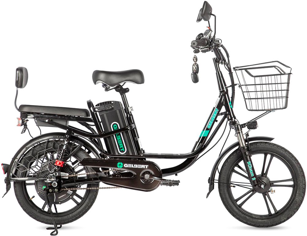 

Электровелосипед Gelbert Khan 2 (черный)