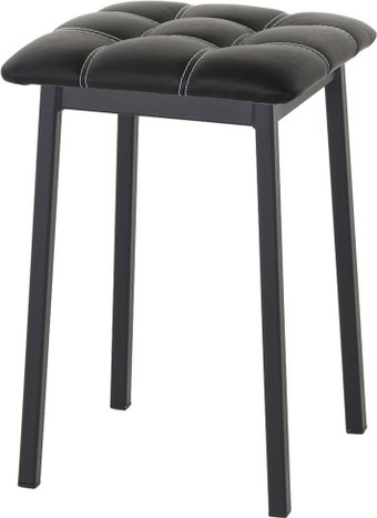 Табурет AMC Comfort 7К1.1 (кожзам, черный/черный)