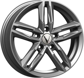Литые диски K7 K-184 16x6" 5x114.3мм DIA 67.1мм ET 43мм Сильвер S