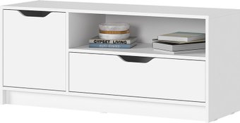 Тумба Стендмебель Руна ТВ 01 под тв (белый)