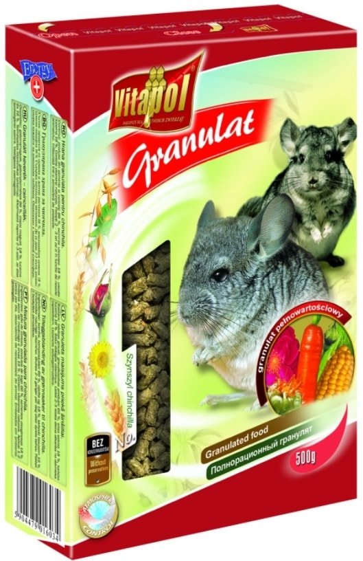 

Корм для грызунов Vitapol Karma для шиншилл 500 г