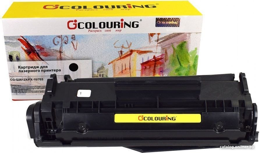 Картридж Colouring CG-Q2612X (аналог HP Q2612X)