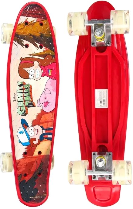 

Пенниборд Disney Gravity Falls 7342390 (бордовый)