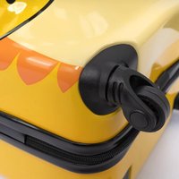 Чемодан-спиннер Ecotope Тигр 324-L-1-16-YLW (желтый)