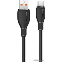 Кабель Baseus Pudding Series USB Type-A - USB Type-C (1.2 м, черный)