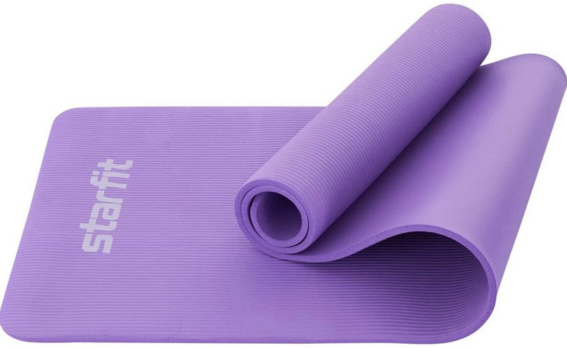 

Коврик Starfit FM-301 NBR (10 мм, фиолетовый пастель)