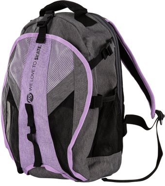 Спортивный рюкзак Powerslide Fitness 907084 (серый/розовый)