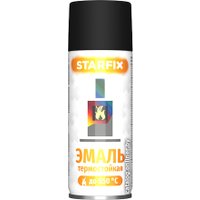 Эмаль Starfix термостойкая SM-26804-1 0.52 л (черный)