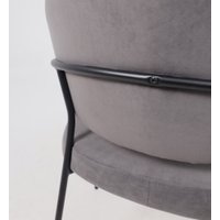 Стул Listvig Just (антрацитовый Brandy Light 28/черный)