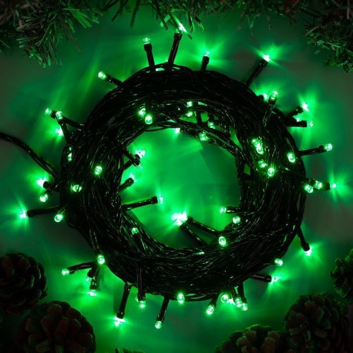 

Новогодняя гирлянда Luazon Нить 100 LED 10м (зеленый) 3556793