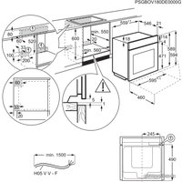 Электрический духовой шкаф Electrolux OEE5C71Z