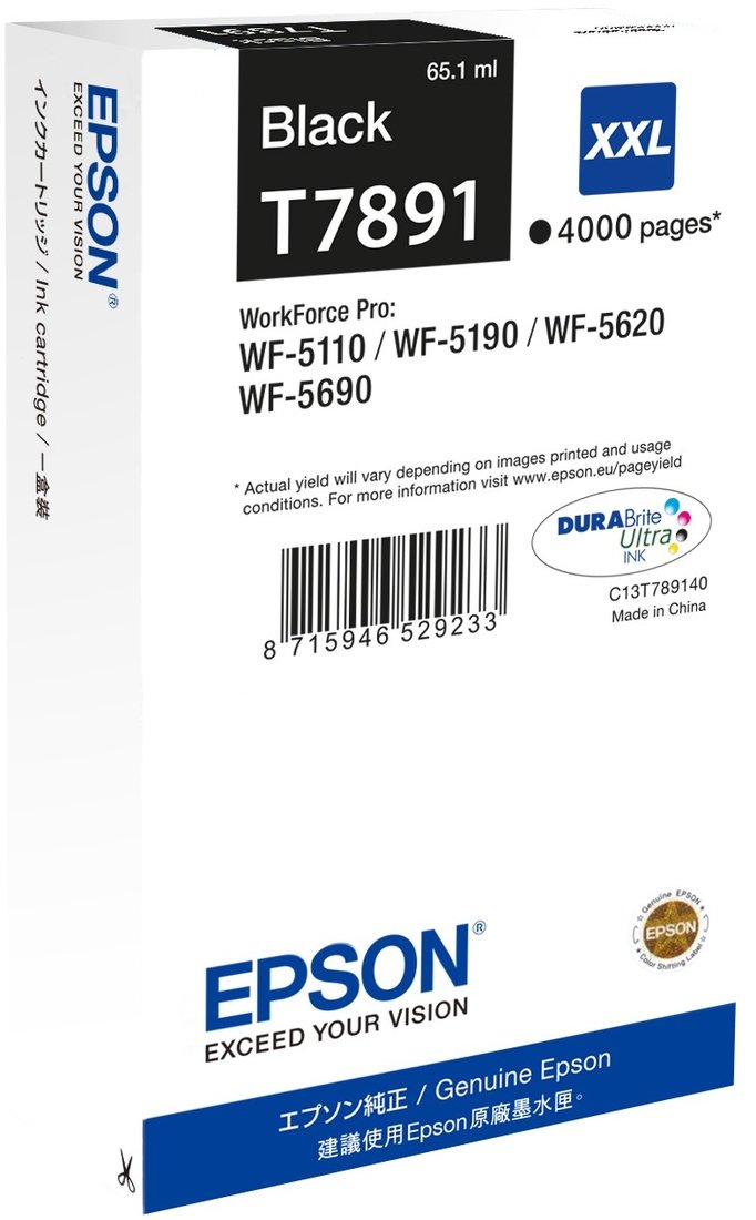 

Картридж Epson C13T789140