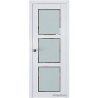 Межкомнатная дверь ProfilDoors 2.13U L 90x200 (аляска, стекло square матовое)
