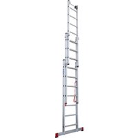 Лестница-стремянка Новая высота NV 523 трёхсекционная индустриальная 3x7 ступеней