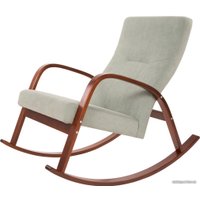 Кресло-качалка Мебелик Ирса (минт/вишня)