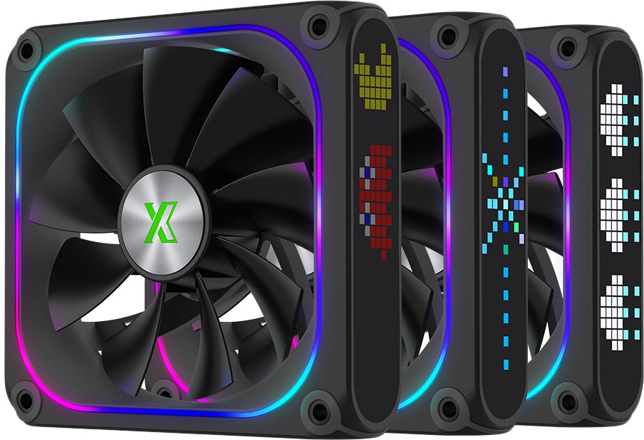 

Комплект вентиляторов для корпуса XASTRA FZ120B ARGB 3шт