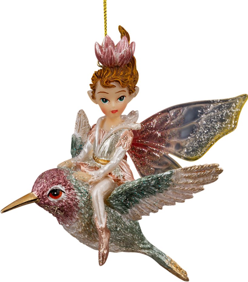 

Елочная игрушка Erich Krause Decor. Фея на колибри 64487