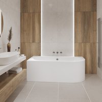 Ванна Lauter Bliss 150 L 21201051L (с черным подголовником)