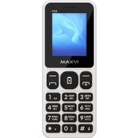 Кнопочный телефон Maxvi P99 (белый)